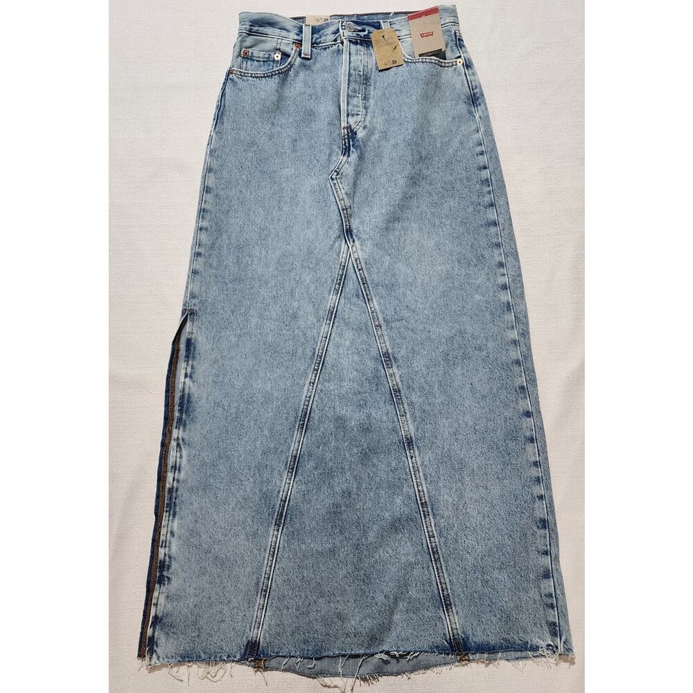 Levi's skirt slide slit waist 26'' button-fly